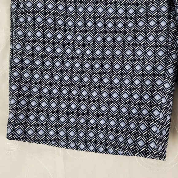 Mario Serrani Sz 2 Bermuda Shorts Comfort Blue - Picture 5 of 7